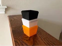 Vase Mode Stackable Container