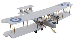 Vickers Vimy Low-poly 3D model