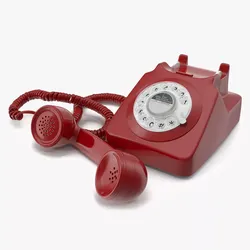 Vintage Rotary Phone 3D model