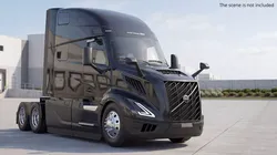 Volvo VNL 860 Highway Tractor Unit Black 3D model