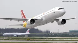 Widebody Passenger Jet Aircraft Simplified 3D model