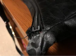 Zipper end