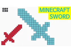 [1DAY_1CAD] MINECRAFT SWORD