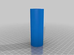 3x D Cell to 2x 18650 Adaptor