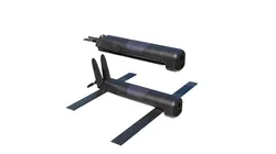 AeroVironment Switchblade 300 Predator Drone Missile 3D model