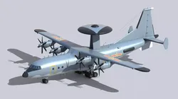 Chinese KJ-500 AWACS 3D model