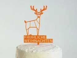 Christmas Cake Topper