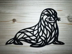 Elegant Line Animal Series - #14 Seal - Free 3D Print Model