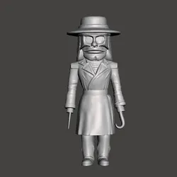 FAN ART RETRO SOFUBI PUPPET MASTER BLADE