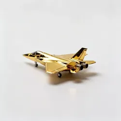 Golden Stealth Fighter Jet 3D Model - Luxury Combat Aircraft Low-poly 3D model