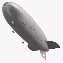 Hindenbur Blimp 3D model