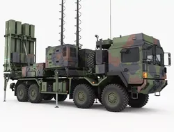IRIS-T SLM Launcher 3D model