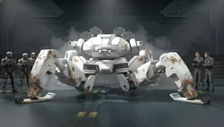 Mech01 - Arachne MK IV 3D model