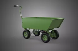 MILITARY ARMY TRANSPORT ELECTRIC HAUL CARRIER CART TROLLEY WAGON 3D model