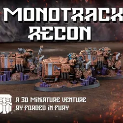Mono-track Recon - Presupported
