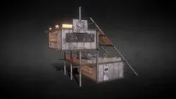 Post apo racing game building