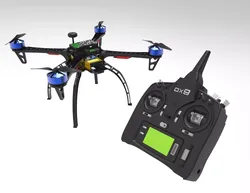 Quadcopter unmanned aerial vehicle 3D model