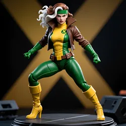 Rogue X-Men 3D Printable Model - 75mm –