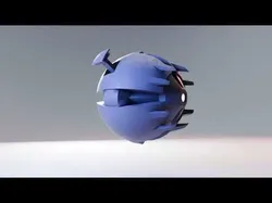 Sci-Fi Drone Mk2 Low-poly 3D model