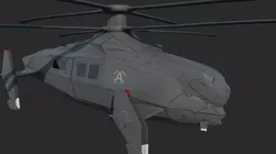 Science Fiction Aircraft Transport 3D model