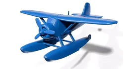 Seaplane 3D print model