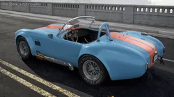 Shelby Cobra Blue 3D model