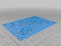 110X80 YAMAHA RAPTOR PLATES