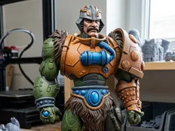 Characters & Creatures STL indir - Man-At-Arms – Master of Weapons - Ruffi