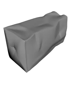 Crinkle Paper Bag Vase – Modern Minimalist Design