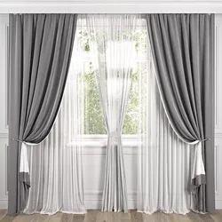 Curtain Set 495C 3D model