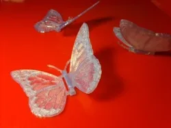 Hinged butterfly