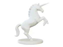 Home Decorations & Ornaments STL Download - Prancing Unicorn Sculptureby YehBoy