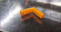 L corner bracket to 2020 Profile m3 nut