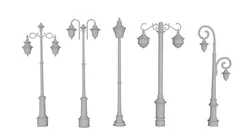 Lamp Post v3 3D print model