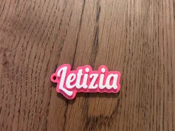 Llavero Letizia - Modelo de impresión 3D gratuito