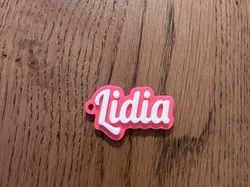 Llavero Lidia - Modelo de impresión 3D gratuito