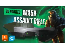 MA5B Assault Rifle from Halo