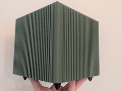 Macetero Grande Contemporáneo con Autorriego - Modelo de impresión 3D gratuito