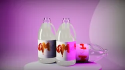 Milk Bottle ,Bottle Half gallon