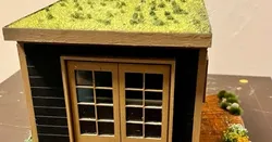 Modern shed scale 1:25