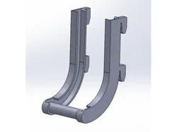 Modular AAA Pegboard Battery Mount / Soporte Modular de Pilas AAA para Pegboard