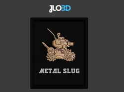 Other STL Descărcare - Metal Slug Relief Tank Retro - Jlo3d