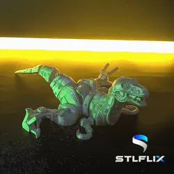 Other STL Download - Steampunk Velociraptorby STLFLIX