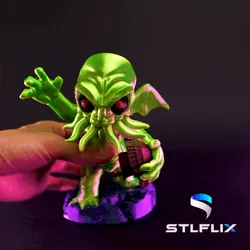 Other STL indir - Cute Cthulhu - STLFLIX