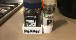 pepper grinder and tub holder