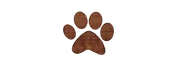 Pumpkin Paw Print/Halloween Decorations/Paw Design/ Animal Lover