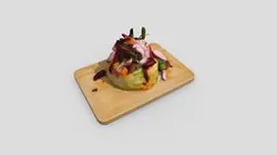 Smoked pork in java rice
