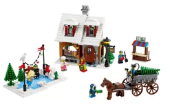 TwindBricks3D - 10216 Winter Village-Bakery 3D print model