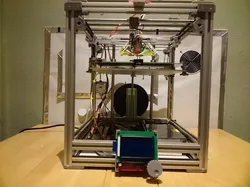 Ultimaker 2 Clone  + Ramps 1.4 = Cheap and Cheerful!