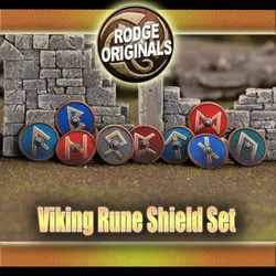Viking Rune Shield Set (24 Shields)